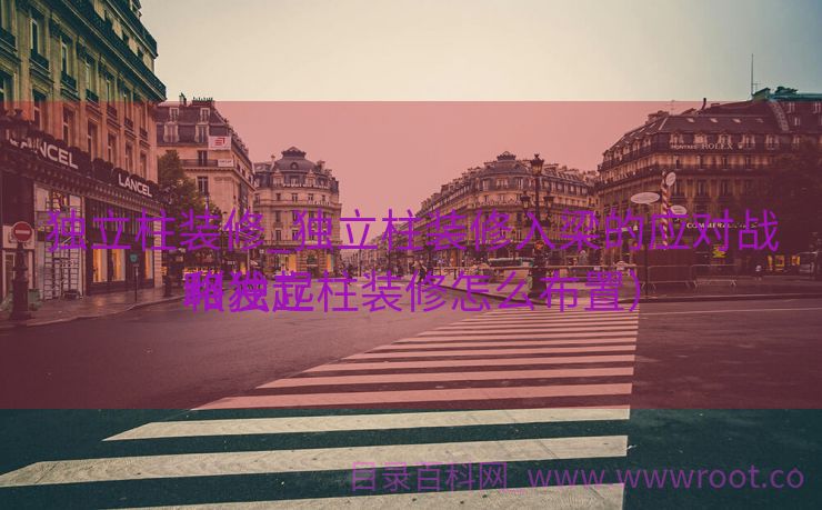 独立柱装修_独立柱装修入梁的应对战略

和发起
（独立柱装修怎么布置）