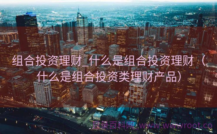 组合投资理财_什么是组合投资理财（什么是组合投资类理财产品）