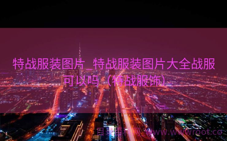 特战服装图片_特战服装图片大全战服可以吗（特战服饰）