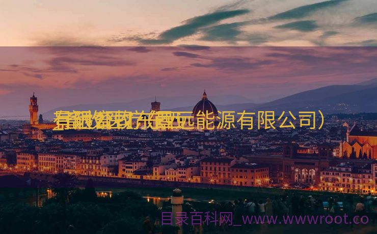 景远畜牧东西
_畜牧医疗东西
有限公司（景远能源有限公司）
