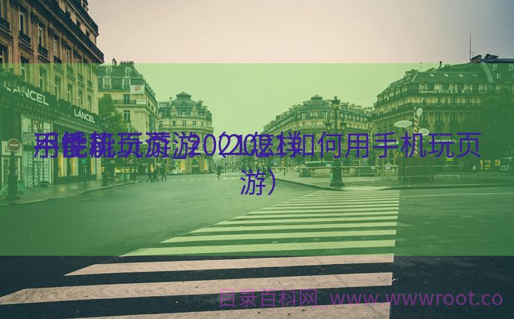 手性能
不能玩页游_2021怎样
用手机玩页游（2021如何用手机玩页游）