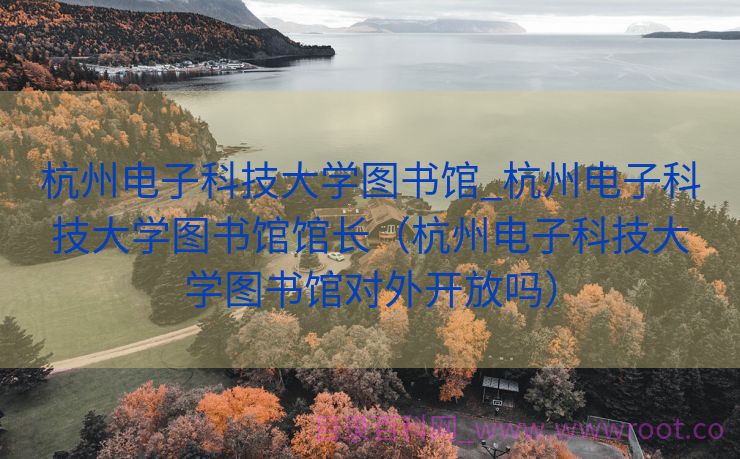 杭州电子科技大学图书馆_杭州电子科技大学图书馆馆长（杭州电子科技大学图书馆对外开放吗）