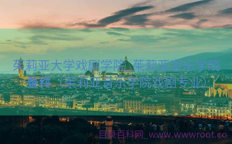 茱莉亚大学戏剧学院_茱莉亚音乐学院登科
条件（茱莉亚音乐学院戏剧专业）