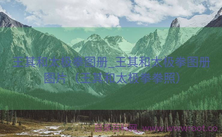 王其和太极拳图册_王其和太极拳图册图片（王其和太极拳拳照）