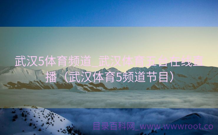 武汉5体育频道_武汉体育五台在线直播（武汉体育5频道节目）