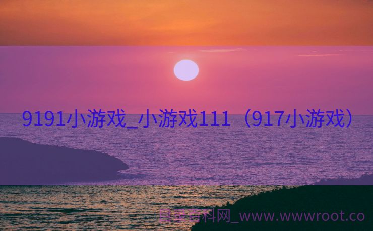 9191小游戏_小游戏111（917小游戏）