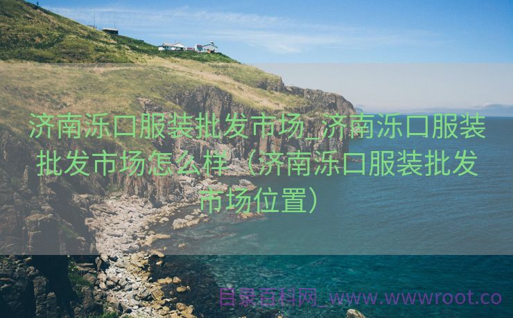 济南泺口服装批发市场_济南泺口服装批发市场怎么样（济南泺口服装批发市场位置）