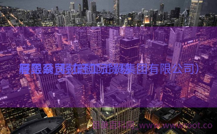 轻工商贸财产
服务系_轻工国际贸易

有限公司（轻工工贸集团有限公司）
